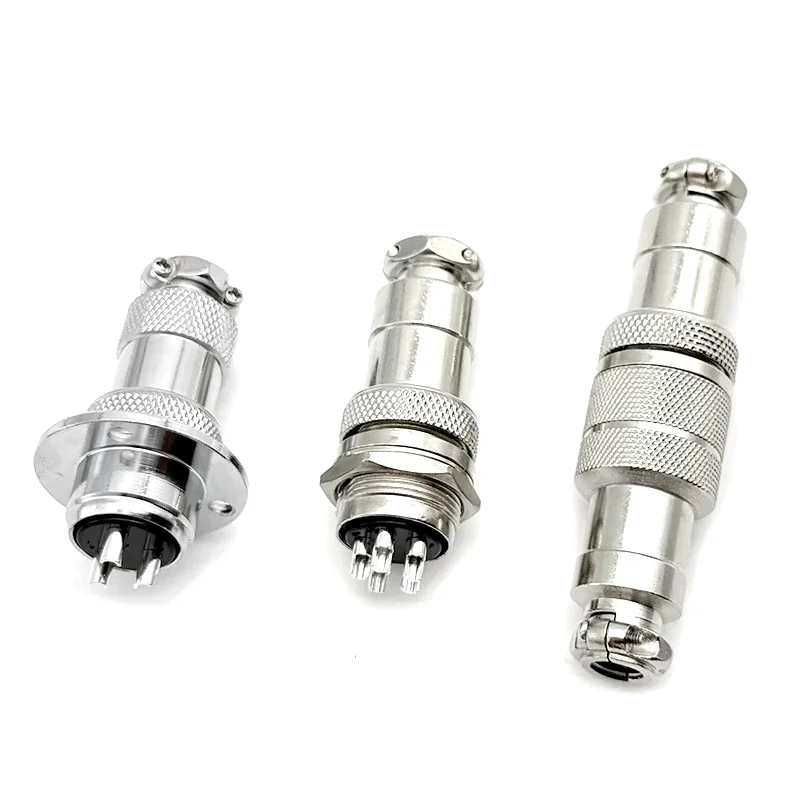 5pcs GX12 GX16 GX20 2 3 4 5 6 7 8 9 10 12 14 15 핀 도킹 항공 플러그 소켓 원형 커넥터