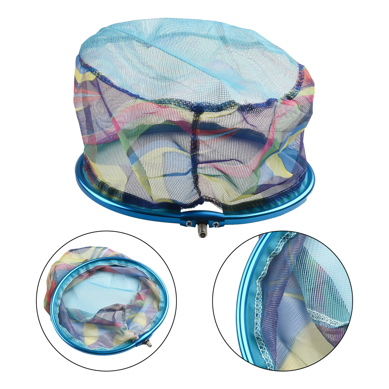 High Performance Folding Dip Net Head Made from Robust Aluminum Alloy Material with Effective Anti Snagging Features