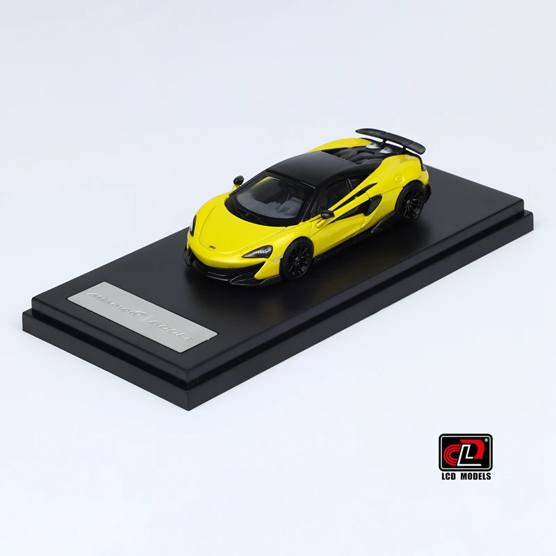 Lcd Car Model 1/64 Mclaren 600LT Cars Model Simulation Alloy Limited Cars Model Display Models Custom Collection Birtdhay Gift