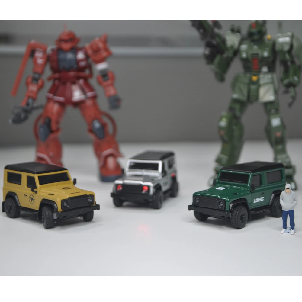 NEW LDARC R01 MINI RC Crawler 1/64 Simulated Electric Remote Control Model Car Tabletop RTR 2.4GHz Adults Children's Toys