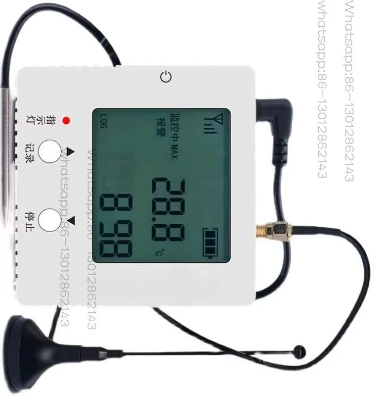 Alarm breeding greenhouse thermometer GPRS temperature and humidity recorder