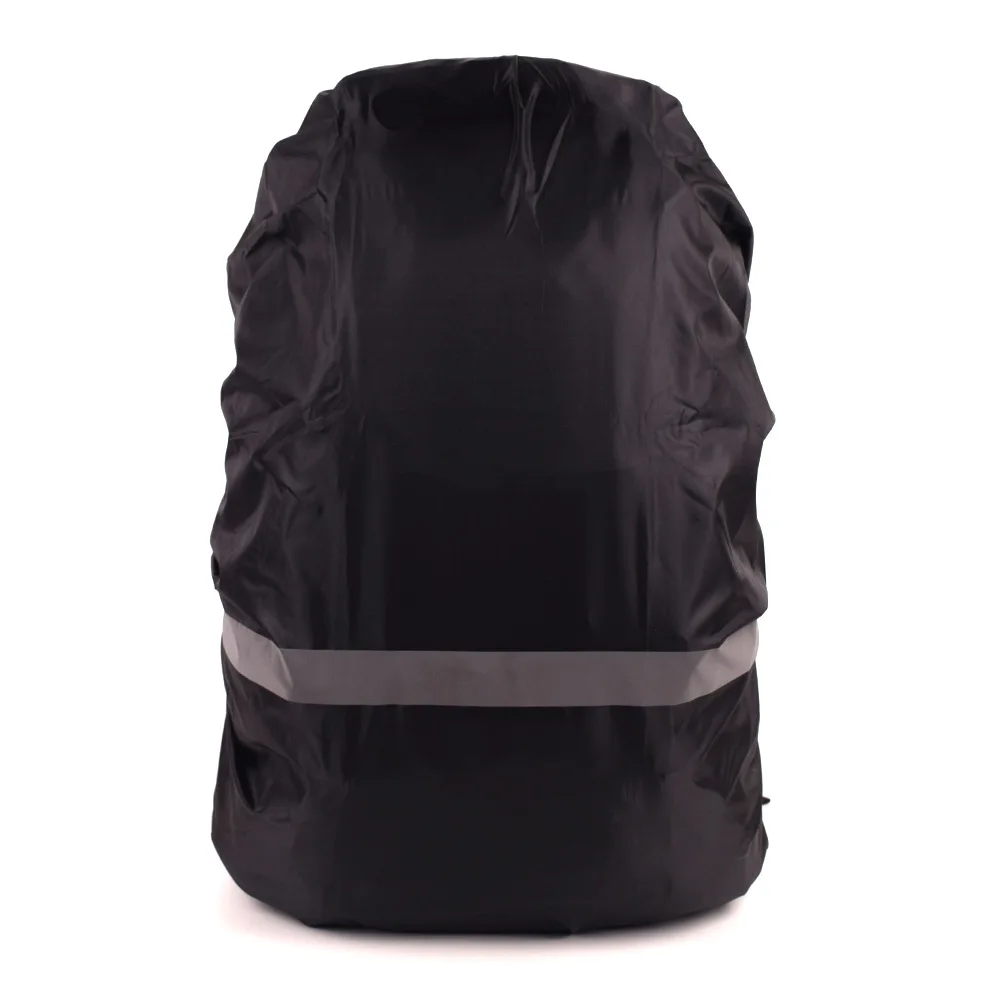 【23】funda protectora para mochila, tira reflectante resistente a los arañazos y al polvo, bolsa deportiva, cubierta impermeable, funda para mochila para estudiantes