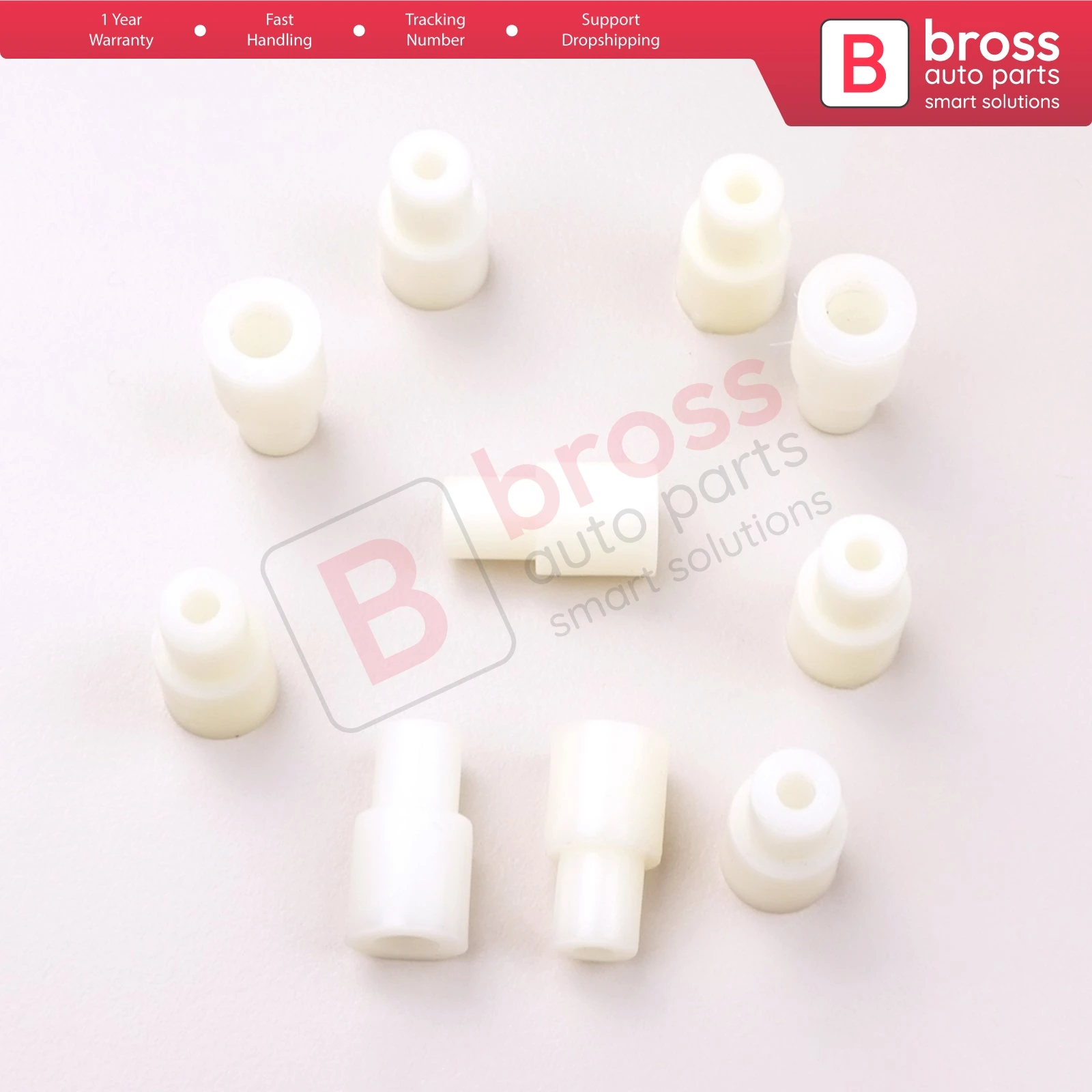 

Bross Auto Parts BCP015 10 Pieces Cable End Rope Dowel for Window Regulator Winder Mechanism Type BCP015 Fast Handling