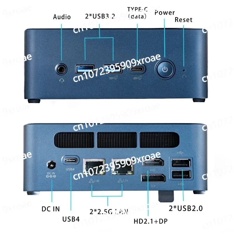 Mini PC Gaming PC SZBOX S78 Ryzen 7 7840HS/8845HS MINI PC Windows 11 Pro DDR5 5600Mhz PCIe4.0 WIFI6 BT5.2