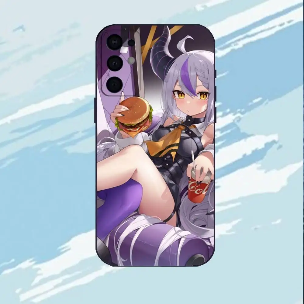 HOLOLIVE L-Laplus Darkness  Phone Case For Samsung S25,S24,S23,S22,S21,S20,Plus,Soft Black Shell