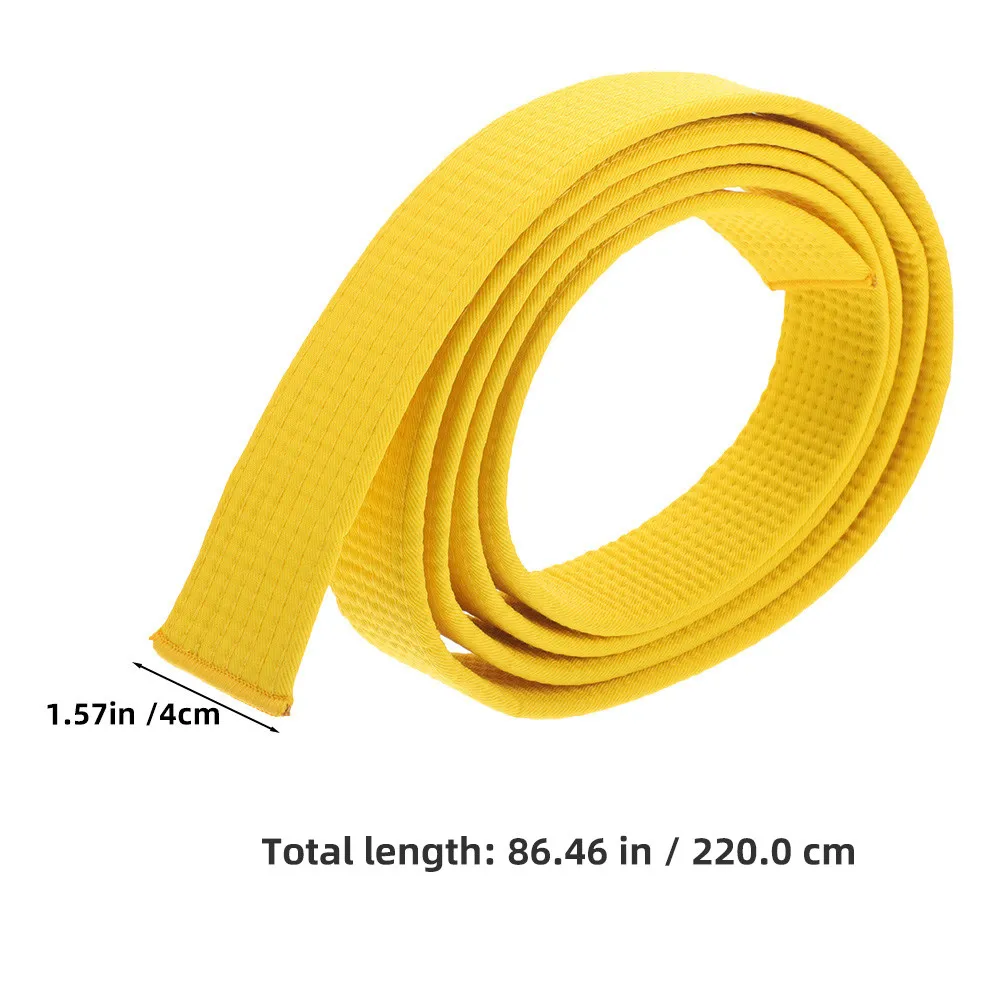 Taekwondo Martial Art Cotton Belt Professional Karate Waistband Training Competition Use Taekwondo Belt Karate Waist Band