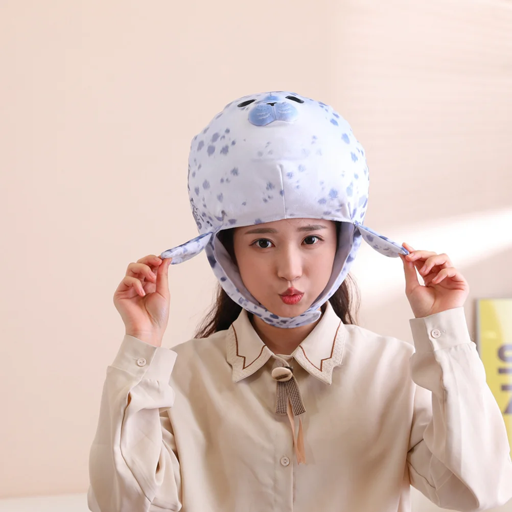 Chapeau de sceau drôle, taille unique, pour Cosplay, théâtre, événement sportif, couvre-chef décoratif de fête pour hommes et femmes, stand Photo Unique