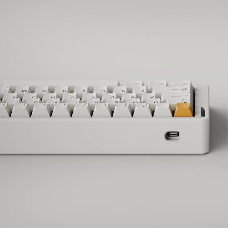 Casing Folw60 60% dengan Keyboard Switch Magnetik, Casing Aluminium Alloy dengan Gasket TOP Shell untuk Keyboard Mekanik wooting/GH60, Dekorasi