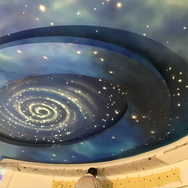 Starry sky top, ceiling gypsy, fiber optic ceiling, gypsy.