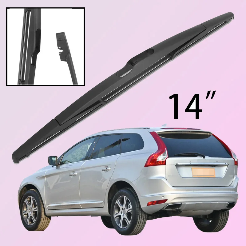 

For Volvo XC60 MK1 2012-2017 Car Accessories 14" Rear Windshield Windscreen Washer Wiper Blade