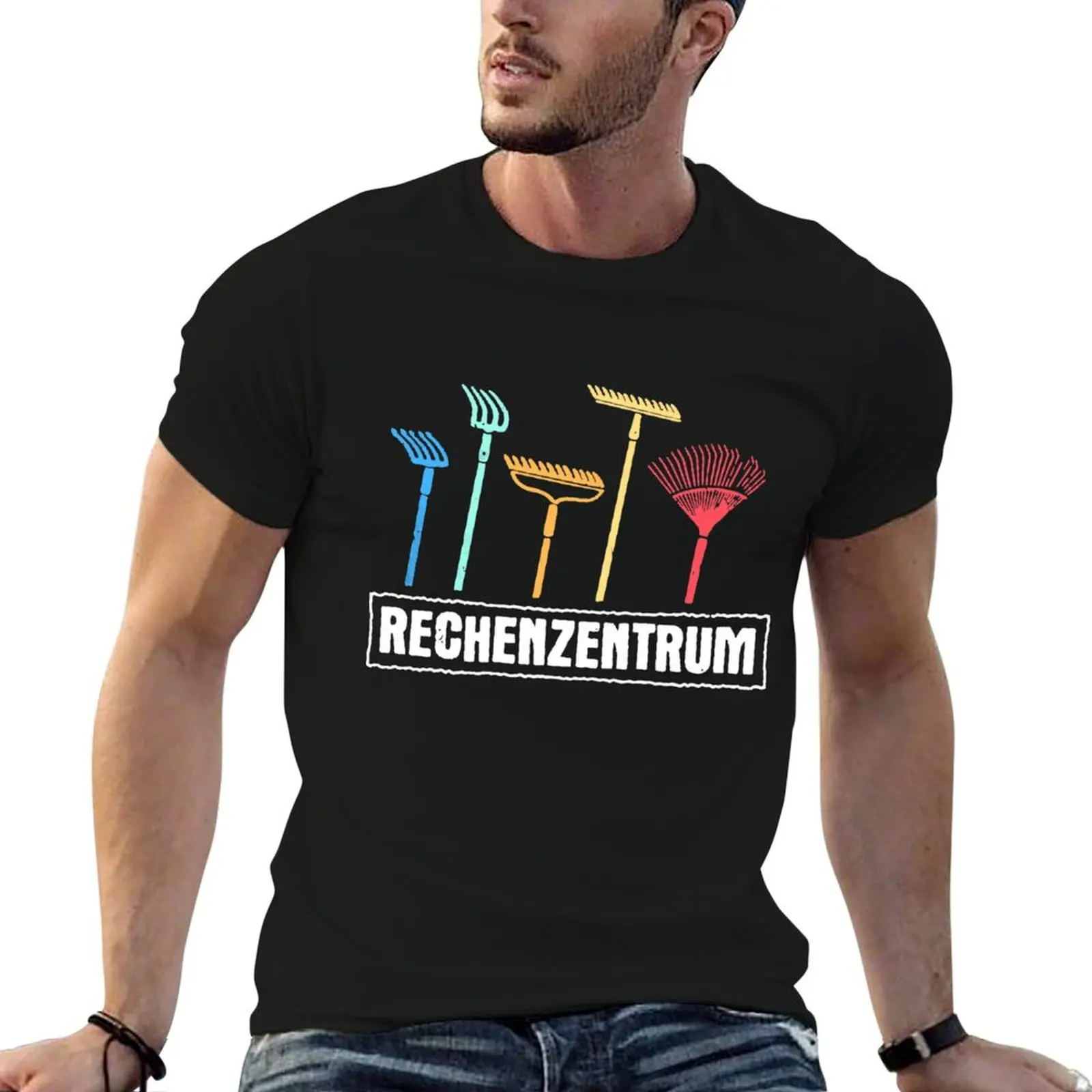 Rechenzentrum G?rtner G?rtnerei Garten Geschenkidee T-Shirt Odor Resistant Short Sleeve Top