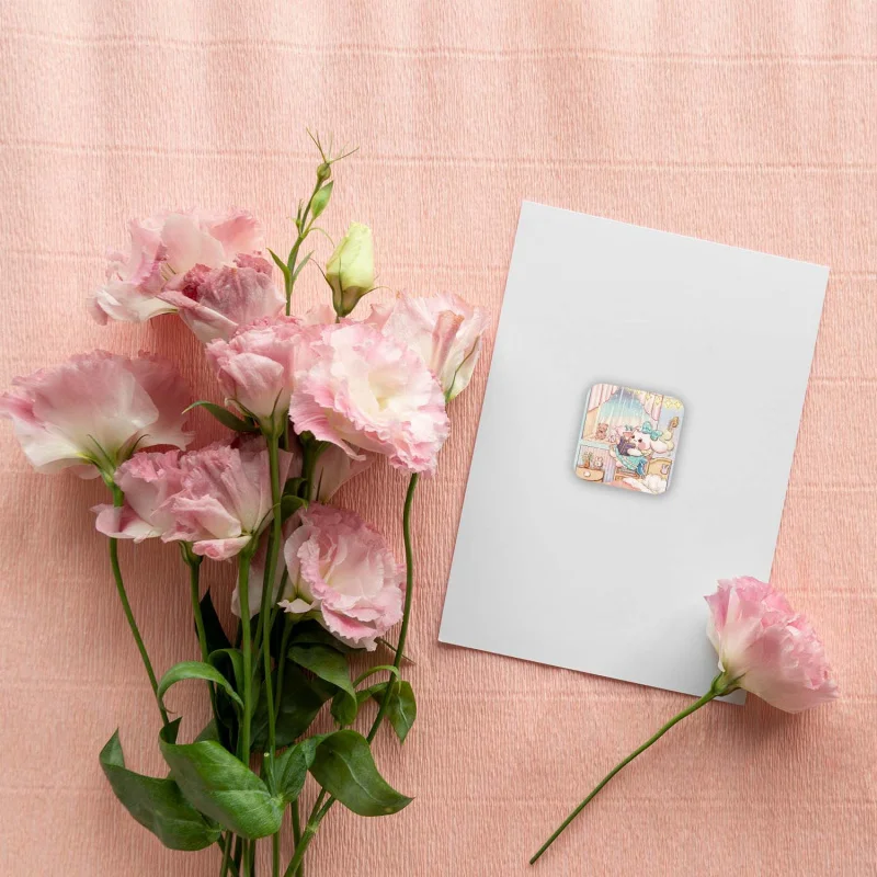 500Pcs/Roll Pack Children's Reward Stickers Gift Packaging Decoration Round Adhesive Stickers Label Stickers