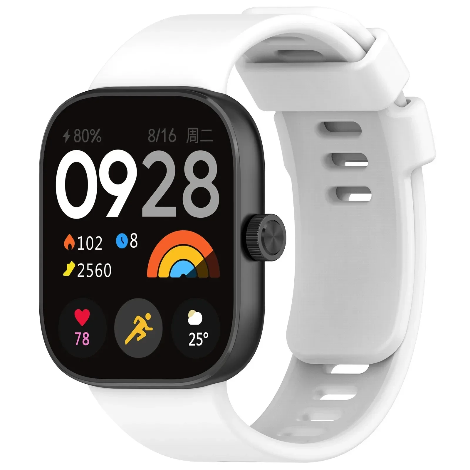 Силиконовый ремешок для Redmi Watch 4/5, аксессуары для умных часов, официальный сменный браслет для Xiaomi Mi Band 9/8 Pro Correa