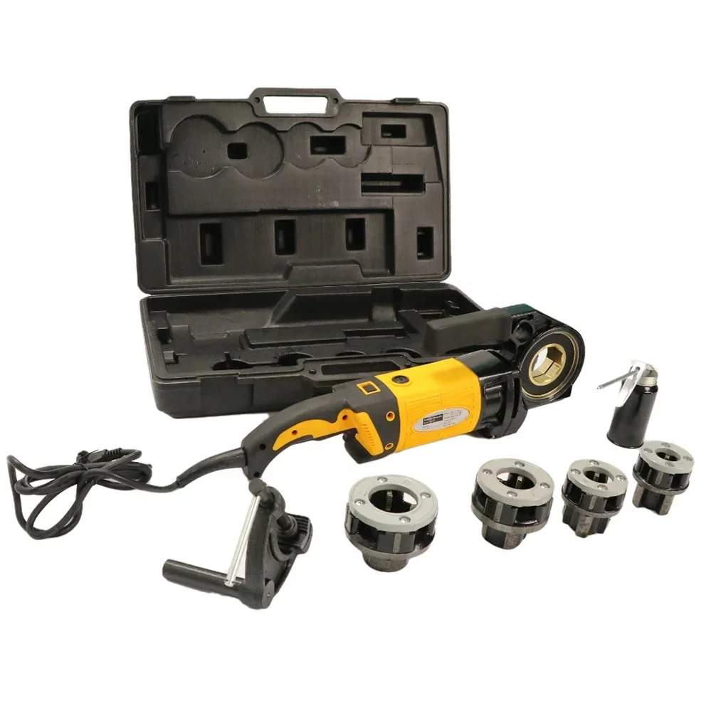 Hongli SQ30A Portable Pipe Threading Equipment Ratchet Pipe Threader Machine 1/2 Inch to 1 1/4 Inch