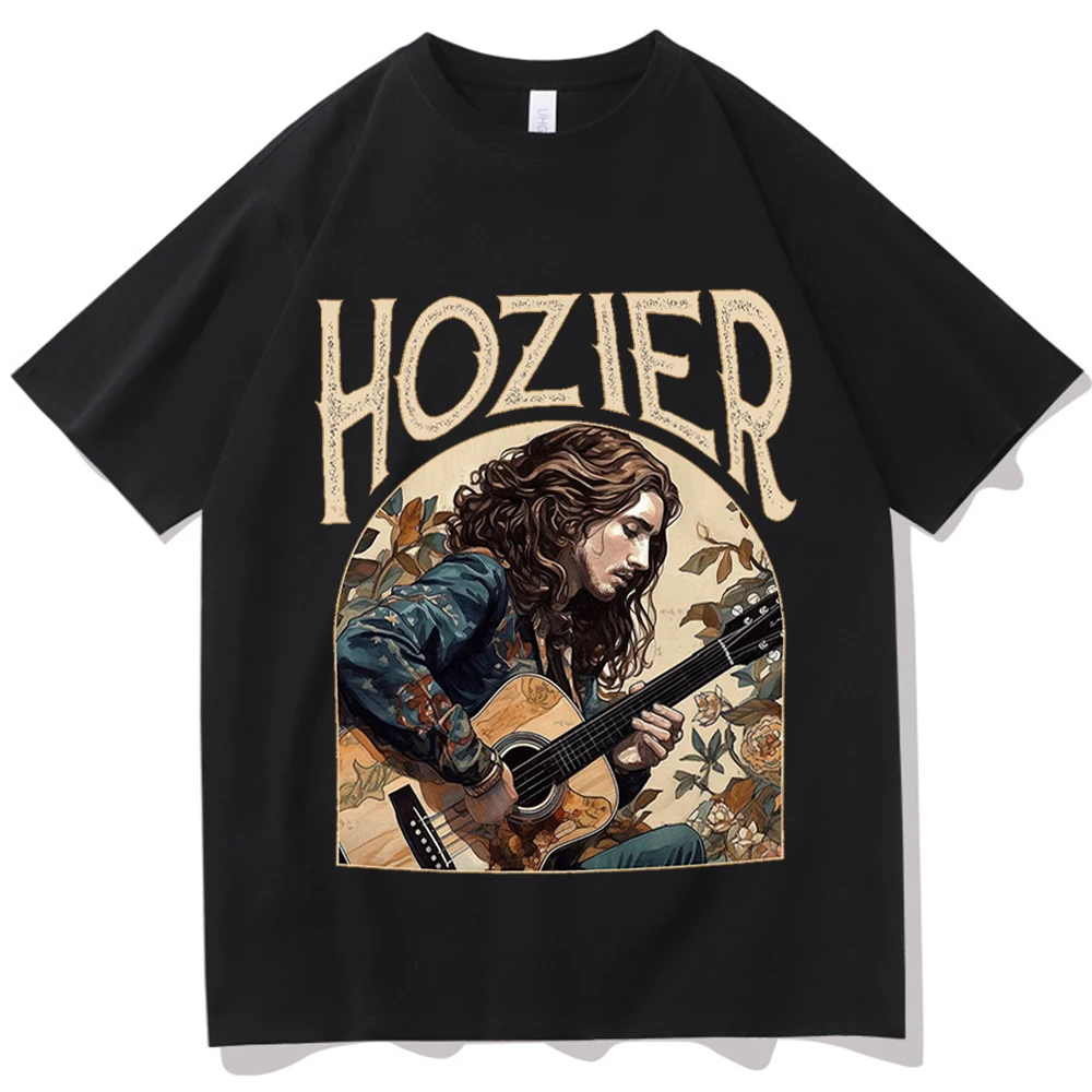 Hozier Shirt Vintage Hozier Shirt Music Shirt Hozier Tour 2023 Shirt Hozier Unisex Gift Harajuku O-Neck Short Sleeve Shirts