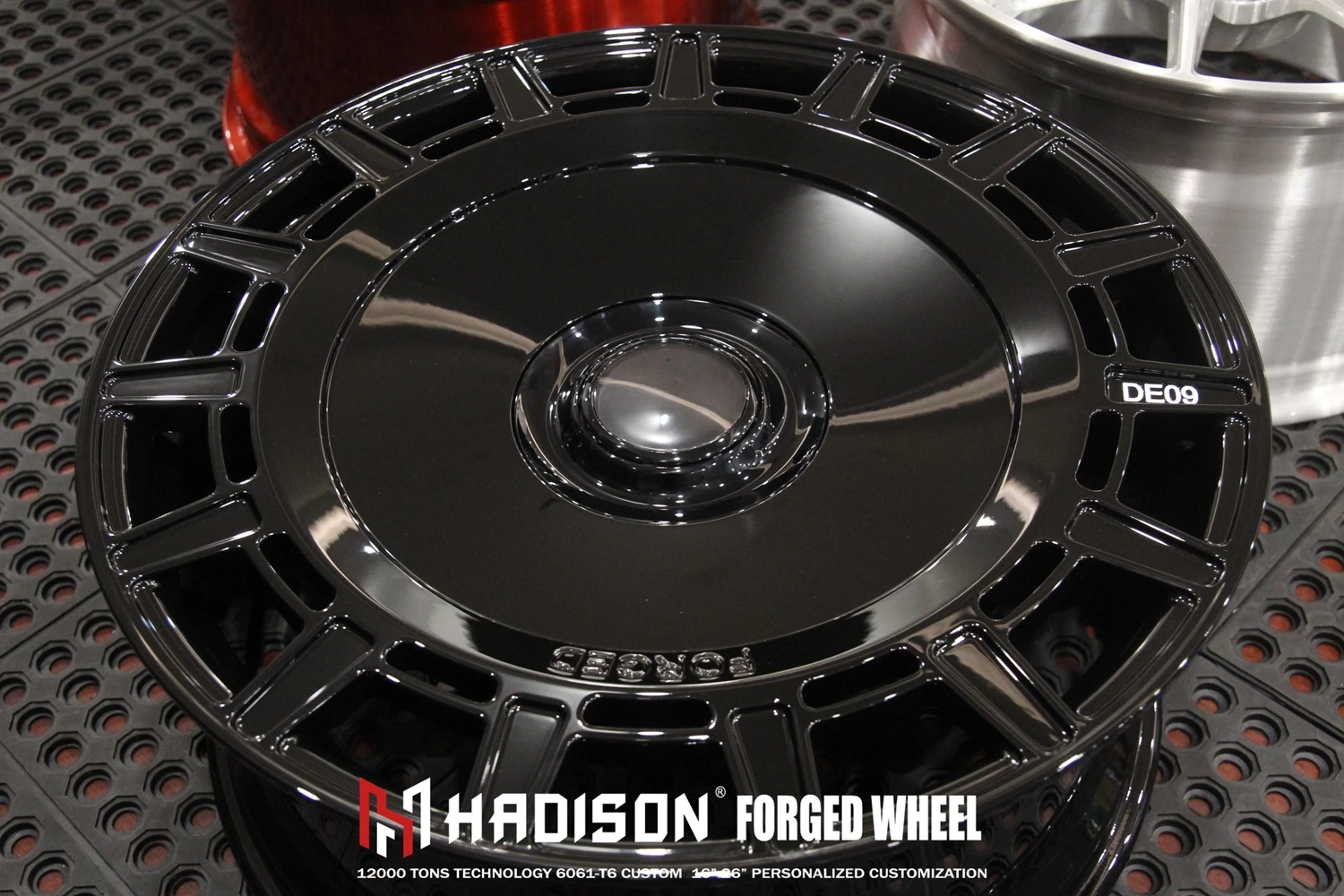 Full Face Forged Aluminum 6061-T6 Wheels Floating Center Cap Monoblock Retro Styling Alloy Rims For EV Car
