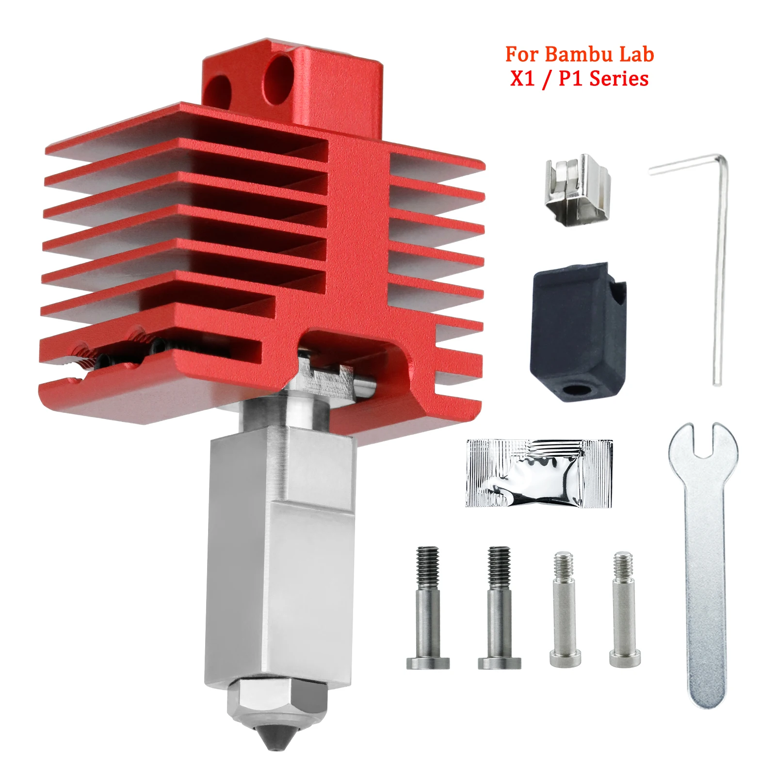 Upgrade TZ4.0 Hotend Kit For BambuLab P1S,P1P,X1,X1C,X1E New One