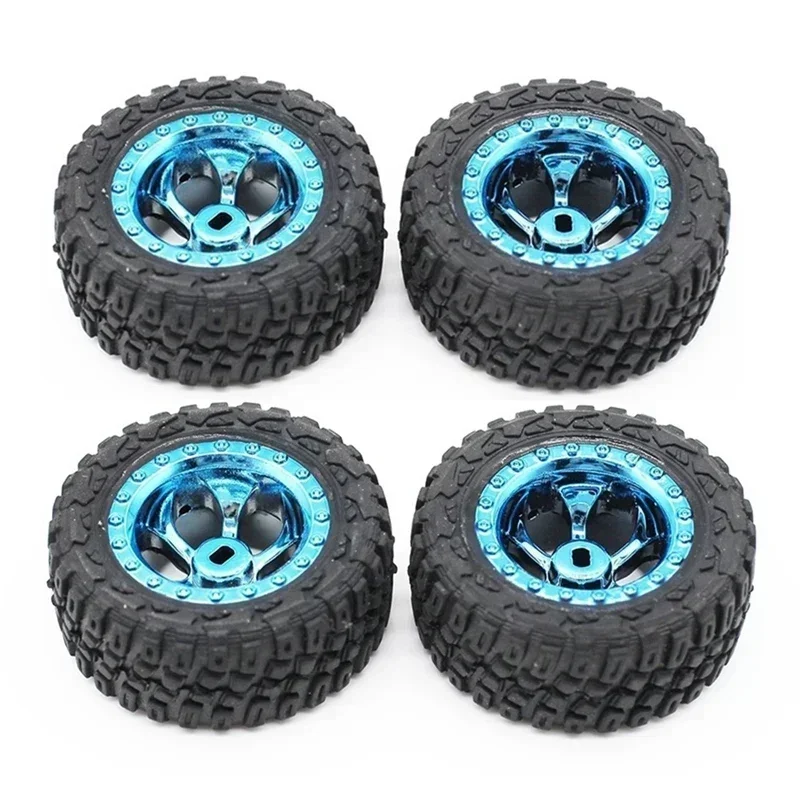 

4Piece For Wltoys 284161 1/28 RC Car Spare Parts Accessories Rubber Tire Wheel Tyre 284161-2133 Replacement Parts Accessories