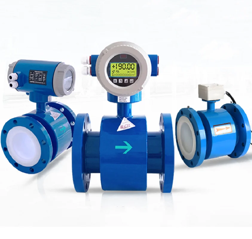 China Ultrasonic Flow Meter 4-20mA  DN15-DN3000 Smart Electromagnetic Flowmeter