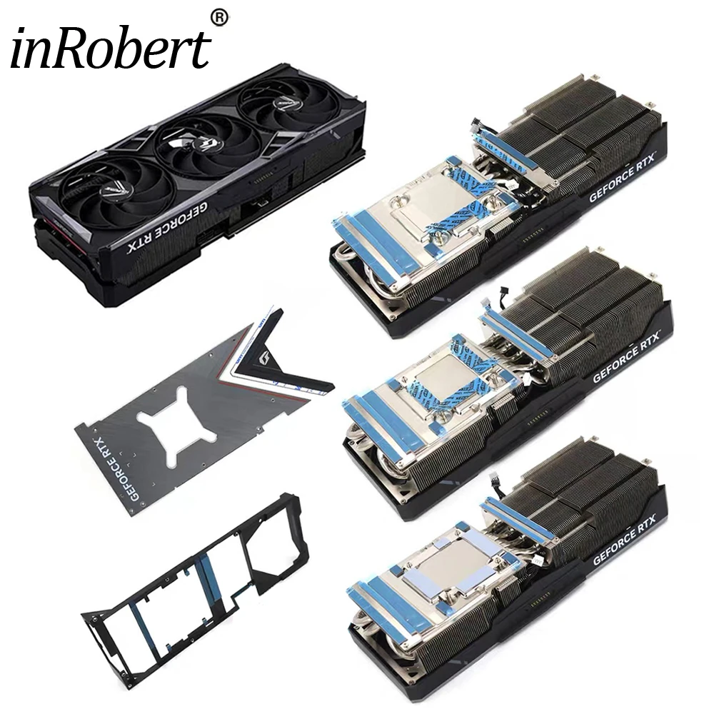 

For iGME RTX 4070 4070S 4070Ti 4070TiS 4080 4080S 4090 4090D Vulcan Graphics Card Replacement Heat sink