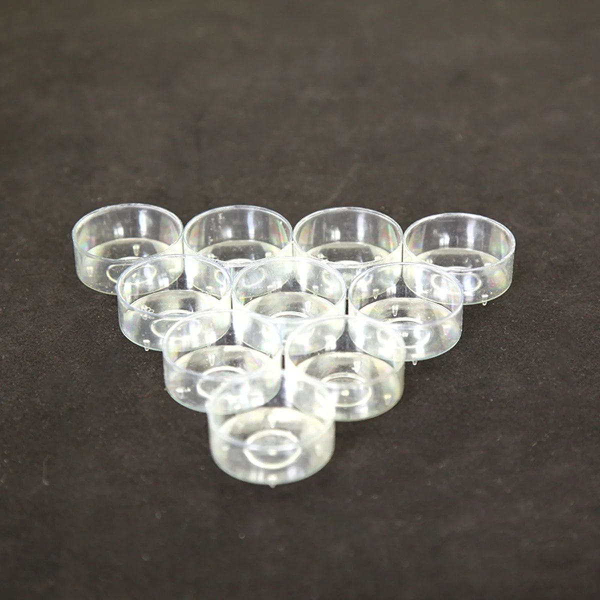 Plastic Holder Cups Cup Tealight Holders Tea Containers Clear Light Wax Votive Small Empty Aromatherapy Melt Wedding Transparent