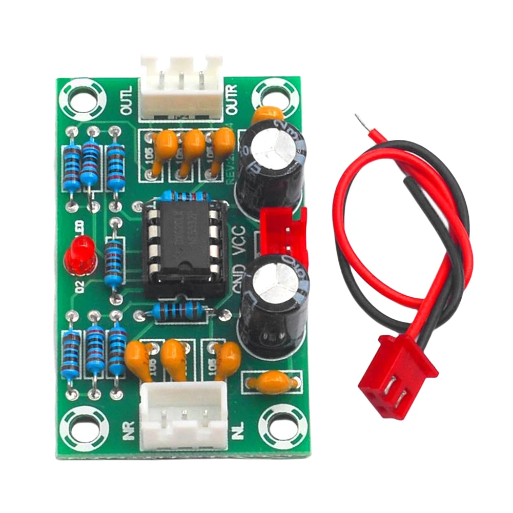 XH-A902 NE5532 Digital Audio Front Amplifier Board DC 12V-30V Audio Preamplifier Board Wide Voltage