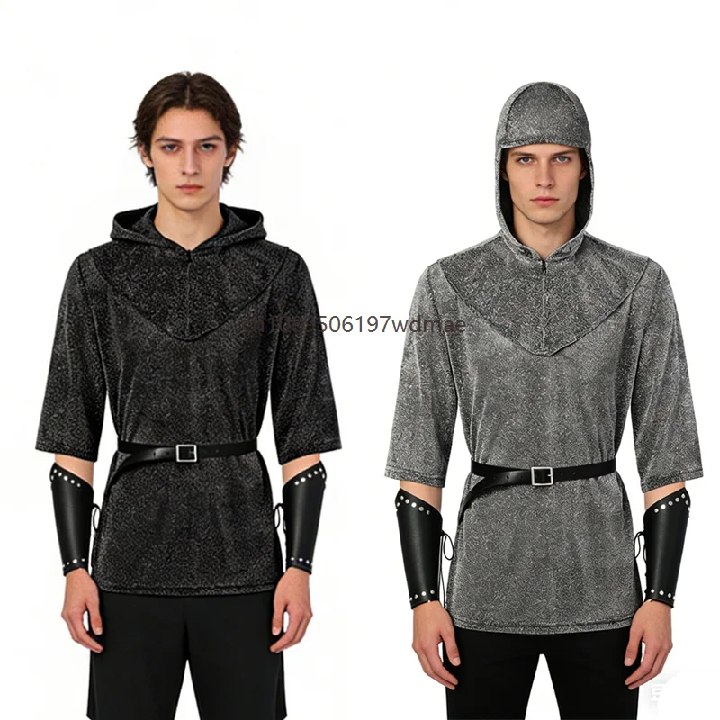 

Knight Templar Cosplay Costume Medieval Renaissance Shirt Outfits Armor Cosplay Vintage Retro Role Play Party Suit