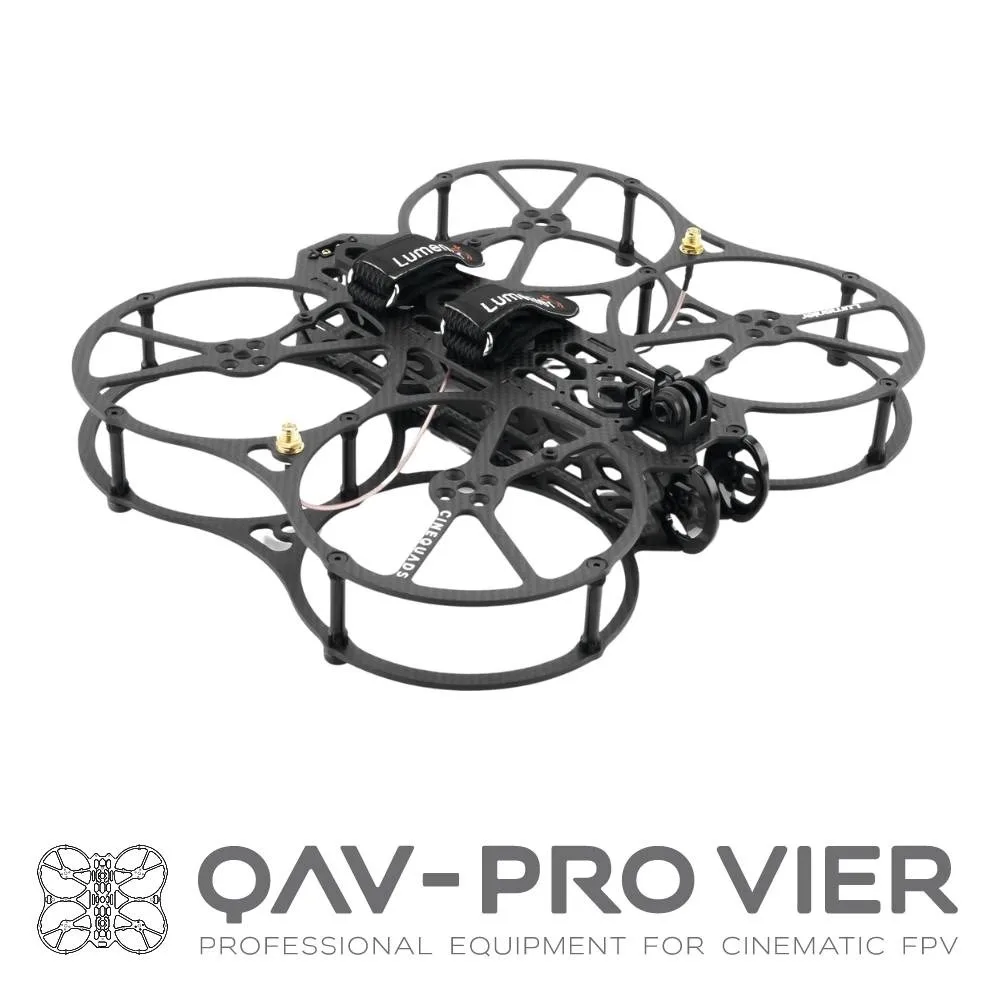 Lumenier QAV-PRO Vier Whoop 4 inch Cinequads Edition Frame Kit
