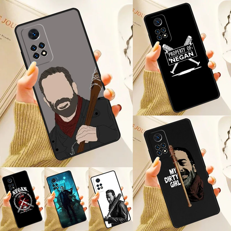 Negan The Walking Dead Case For Samsung Galaxy S24 Plus S23 S20 S21FE Lite S22 Ultra Note 20 S8 S9 S10 Phone Coque