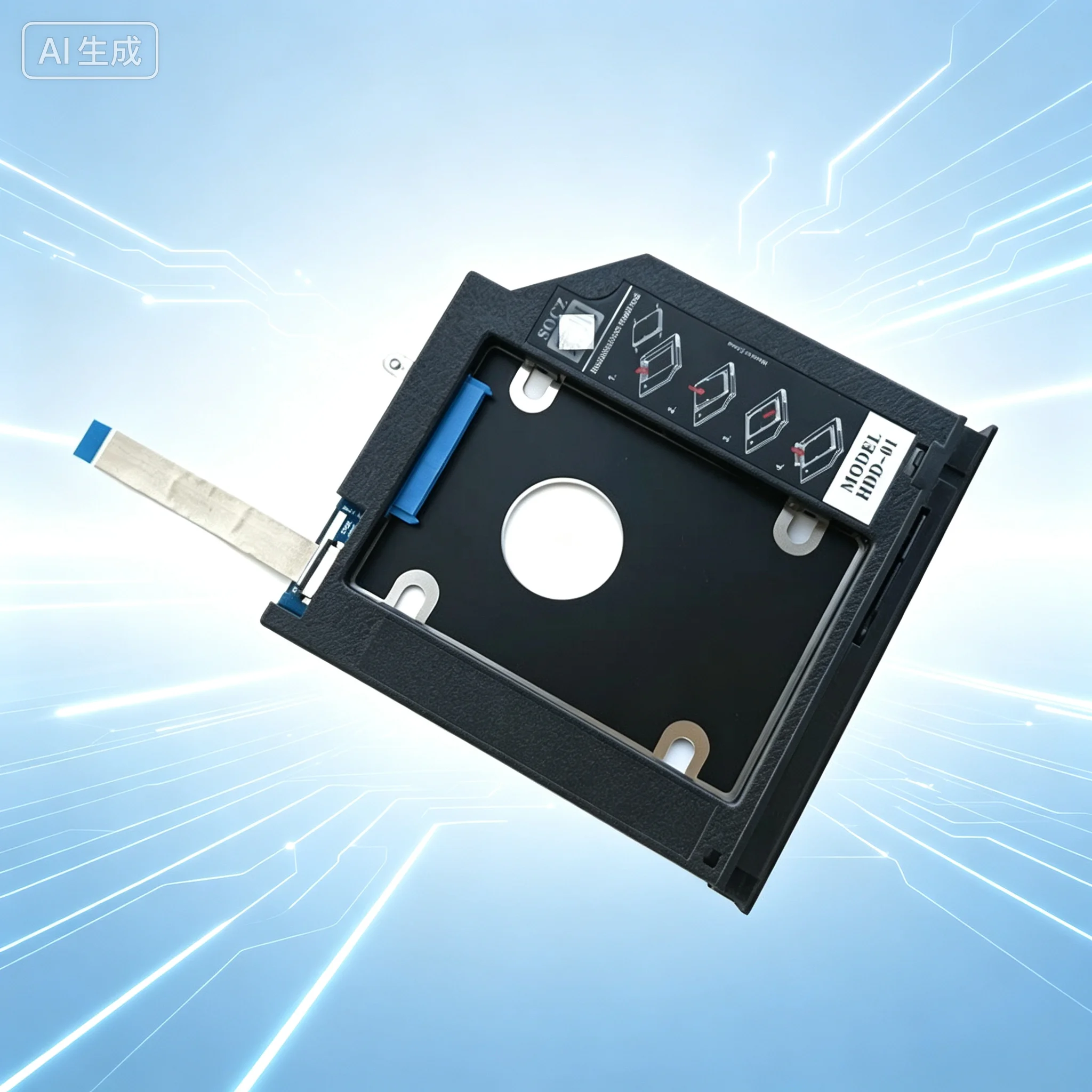 Hard Drive Caddy for Dell Inspiron 2467 3467 3476 3478 3459 3468 Optical Bay SSD