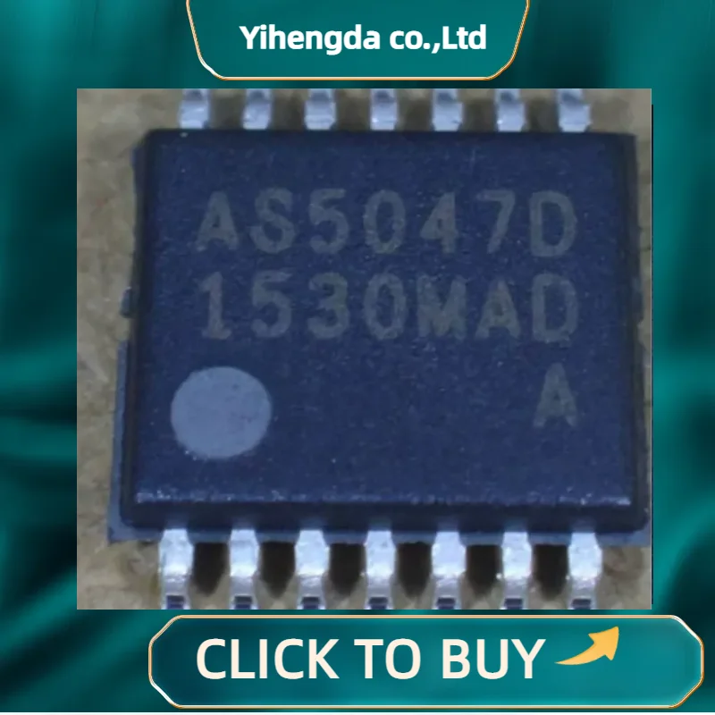 

1pcs~10pcs/lot AS5047D-ATSM AS5047D-ATST AS5047D TSSOP14 Chips and magnets 100% New Original In Stock