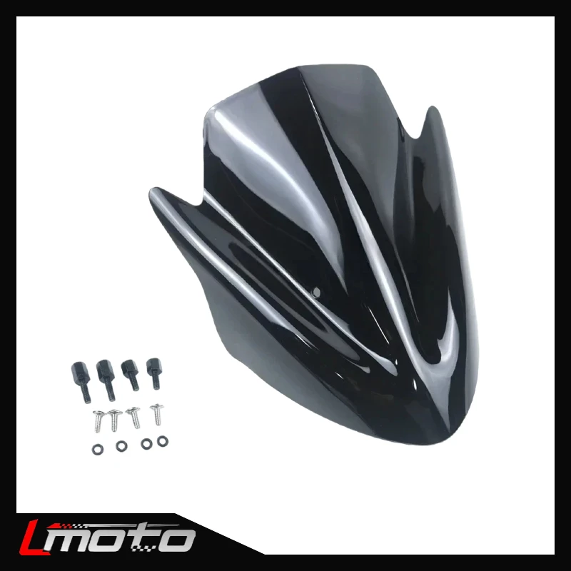 

Motorcycle Accessories Windshield Windproof WindScreen Deflectors Visor Viser For Kawasaki ER6N 2013 2014 2015 2016 ER-6N er6n