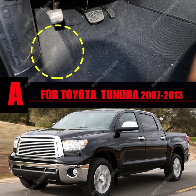 Car Floor Mats For Toyota Tundra 2007-2013 2012 2011 2010 2009 2008 Custom Auto Foot Pads Carpet Cover Interior Accessories