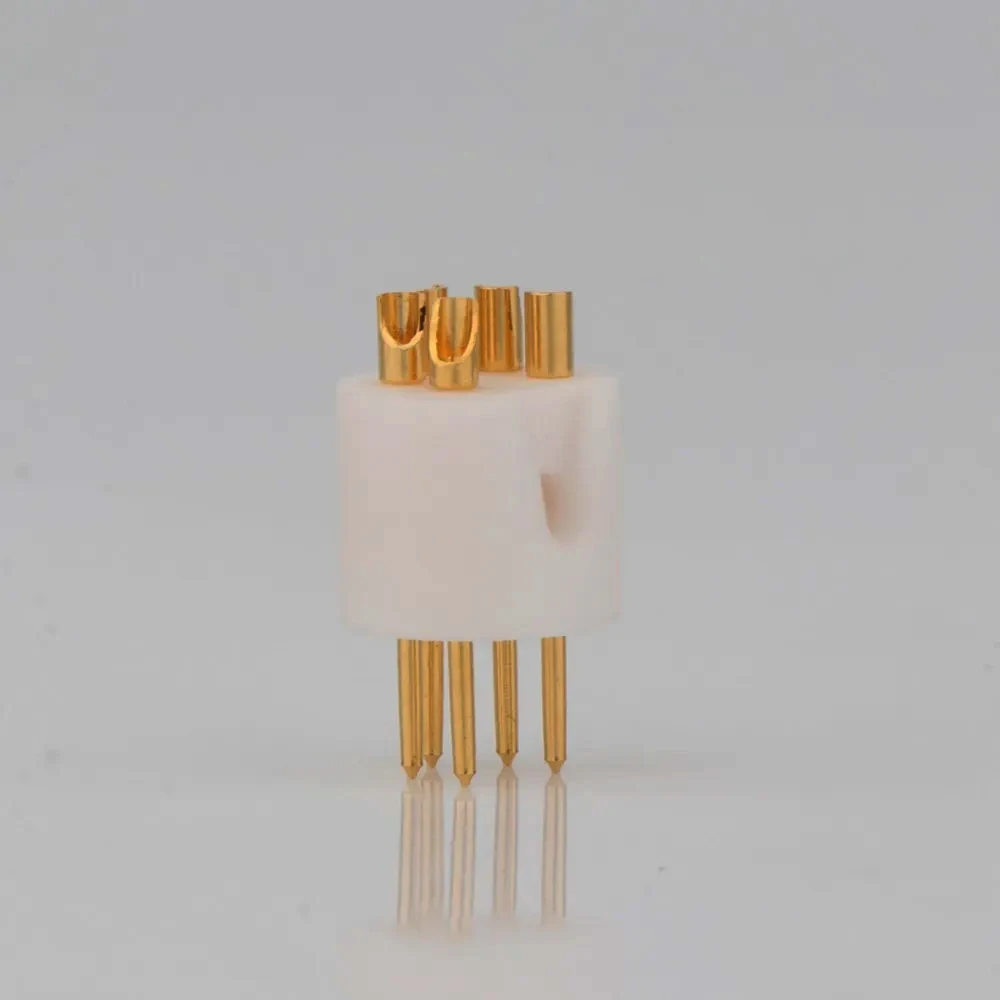 Preffair 5 Pins M DIN vergoldeter Stecker Plattenspieler Tonearm Buchse für REGA LINN ROKSAN PROJECT GRACE