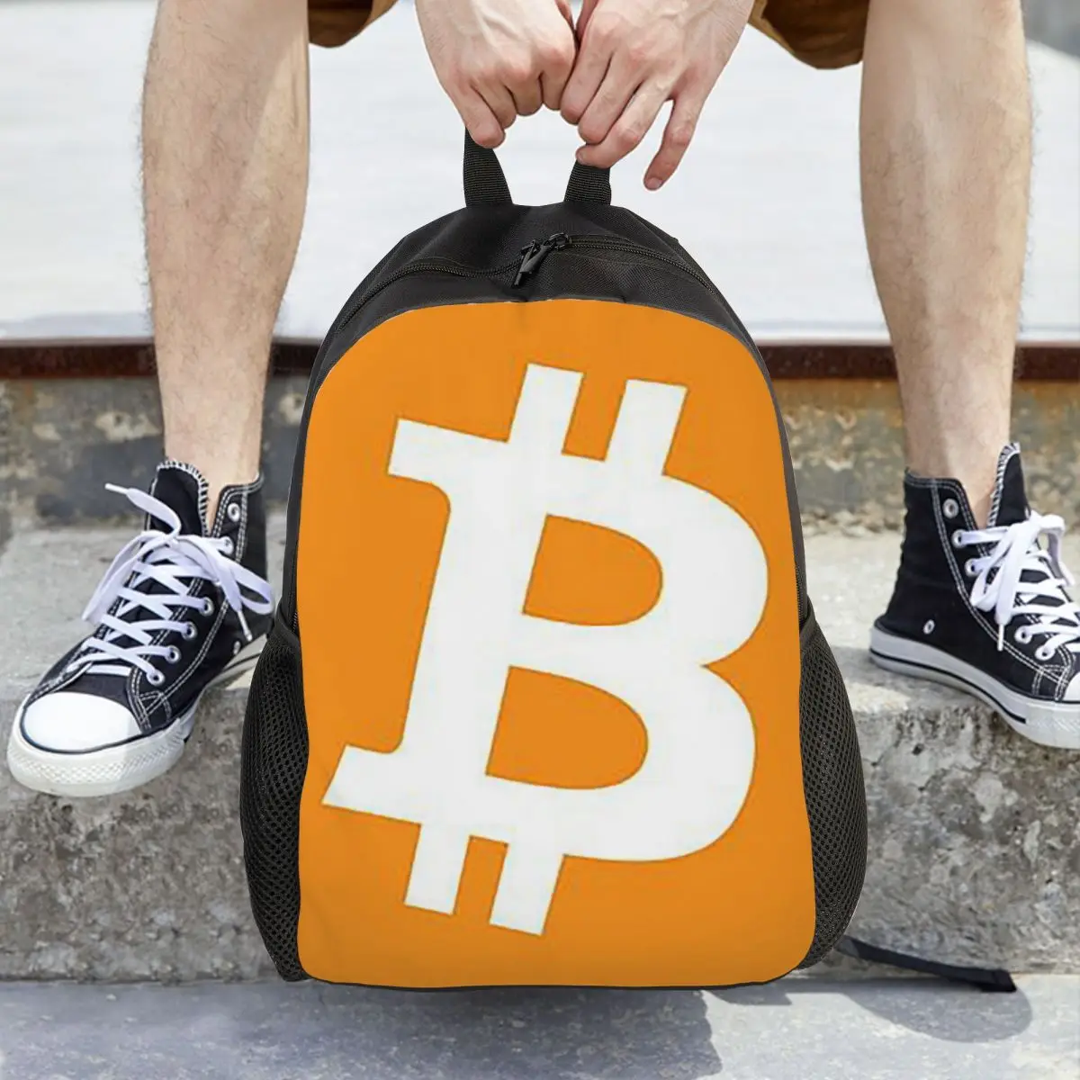 Bitcoin CPU Miner BTC Blockchain crypto-monnaie sac à dos sac à dos enfants BookBag sac d'école sacs à bandoulière pour hommes femmes