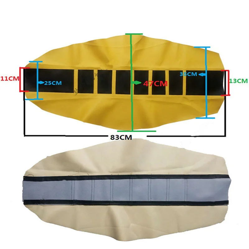 

Modified Motorcycle Seat Cover for Honda Yamaha Suzuki Kayo Kawasaki KTM Jialing Loncin Decoration Dirtbike Colored Cushion Skin