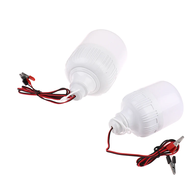 New 12v LED Lamp Portable Led Bulb 3W 5W 7W 9W 12W 20W 30W  Outdoor Camp Tent Night Fishing Hanging Light Emergency Cold White