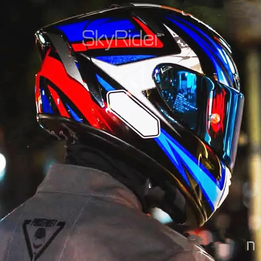 

Full Face Motorcycle helmet X14 blue bradley Riding Motocross Racing Motobike Helmet Casco De Motocicleta