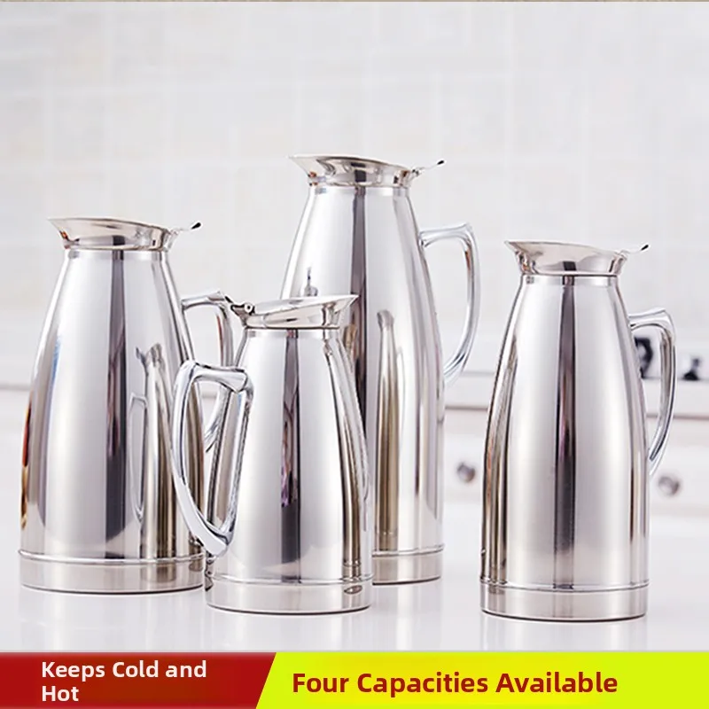Stainl Steel Large Capaci Insulated Water Bottle for Home Hotel Commercial Use Warm Hot Water Coffee Pot European Sle