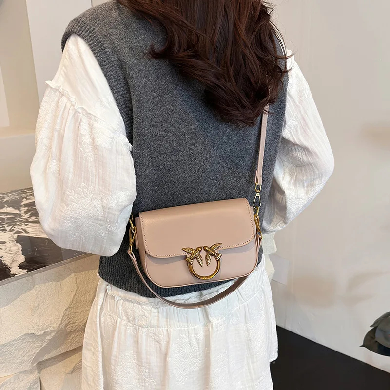 Women Small Box Bag Solid Color Crossbody Shoulder Purse Minimalist Structured Shape Fashion Unique Designer Small Square