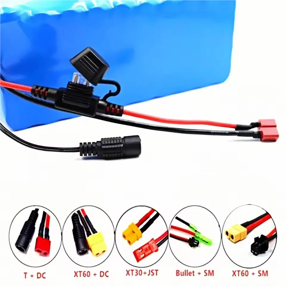 

for 36V 42V 10S4P 100Ah 18650 High-Capacity Power 42V 750W 1000W Lithium Battery Pack Electric Car Bicycle Scooter Belt 30A BMS