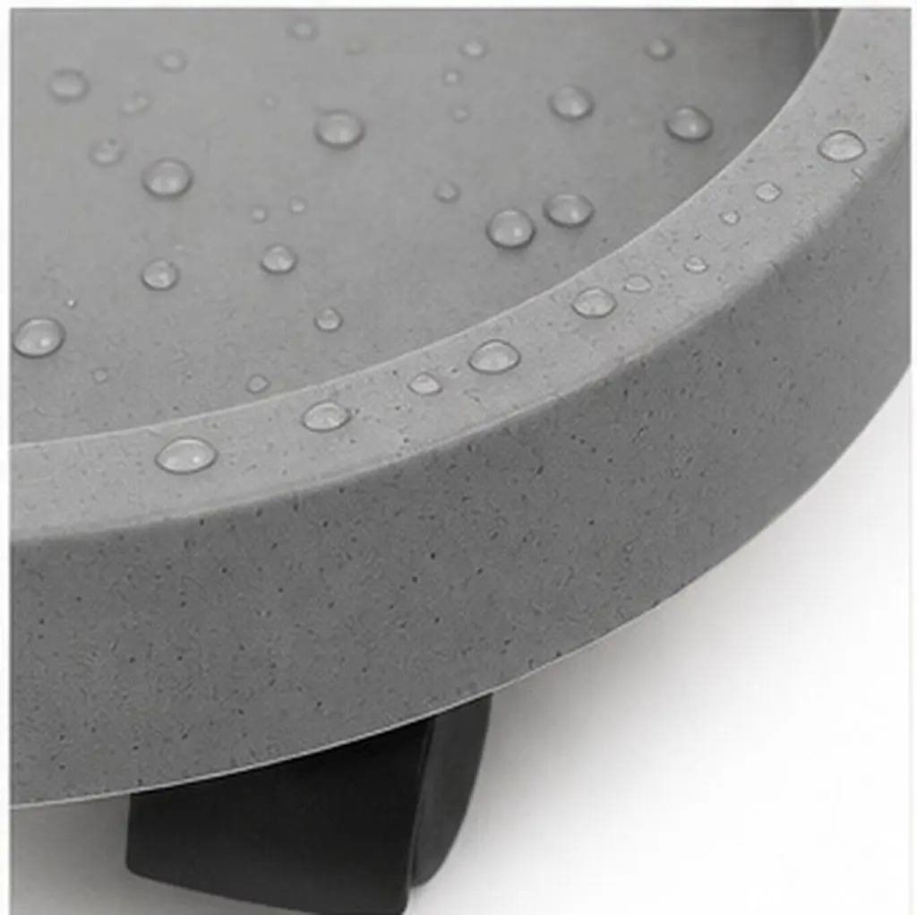 PP Flowerpot Tray with Wheels Movable Plant Pot Base Water Tray Home Garden Floor Protector Rolling Planter Dolly