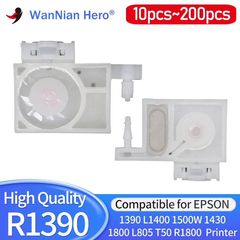 

10 шт ~ 200 шт. демпфер чернил для Epson DTF L1390 L1800 L800 фильтр самосвал для принтера Epson Mutoh Inkjet i3200 i1600 4720 XP600 5113