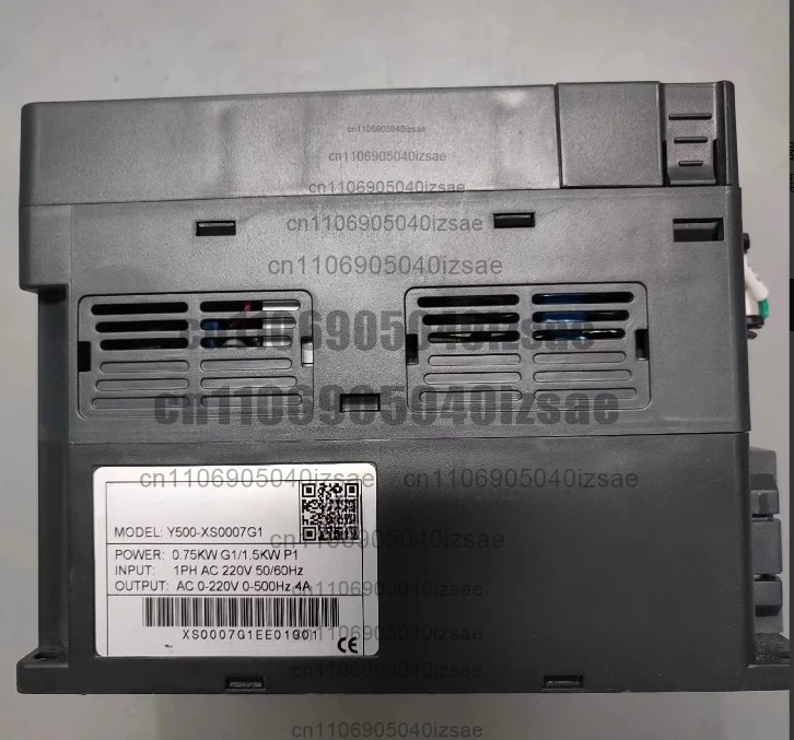 Y500-XS0007G1 inverter 0.75kw 220V, fully functional, tested OK