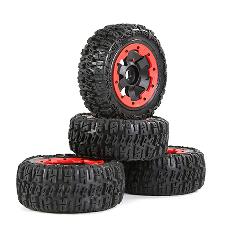 Off-Road RC Car Rubber Rear And Front Tyres For 1/5 HPI ROFUN BAHA ROVAN KM BAJA 5T/5SC/5FT Rc Car Toys Parts