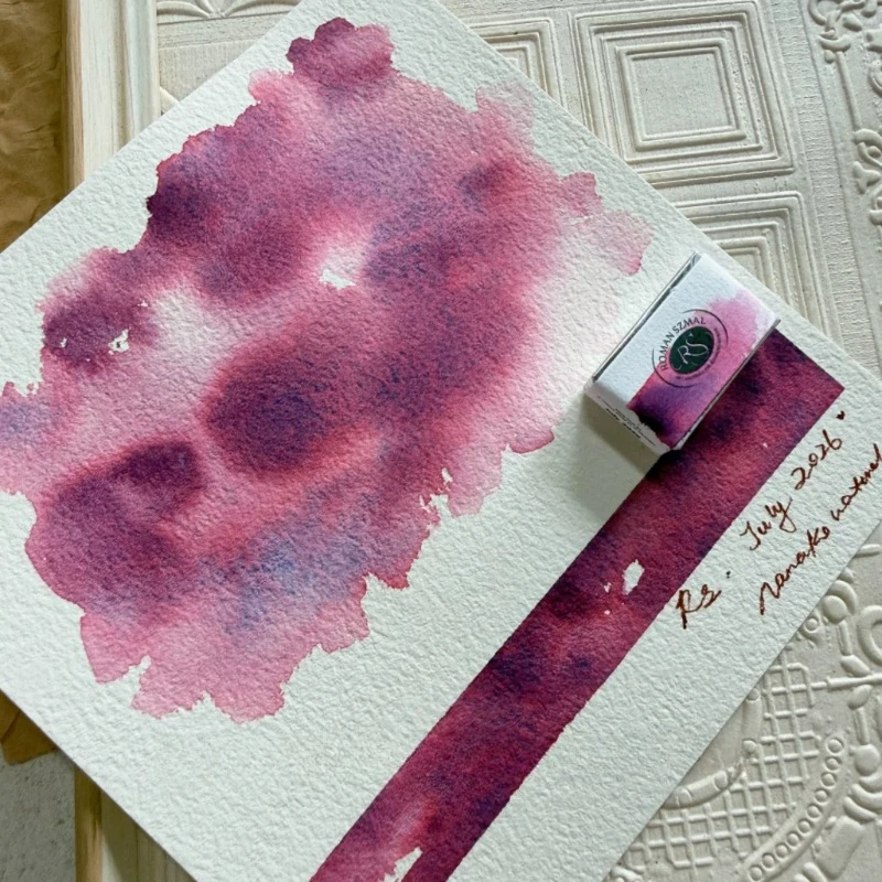 2026 Summer Limited Edition RS Polish Solid Watercolor Full Pan Master Grade Handmade Granulating Watercolor Pigment for Artists