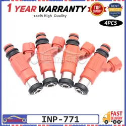 4PCS Fuel Injector Nozzle INP-771 For Yamaha Mitsubishi Chevrolet Tracker Suzuki Vitara Dodge Chrysler Sebring 68V-8A360-00-00
