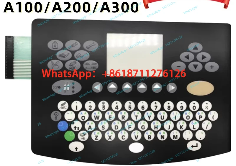 Inkjet printer universal keyboard, key panel, mask suitable for A100/A200/A300/E50 standard