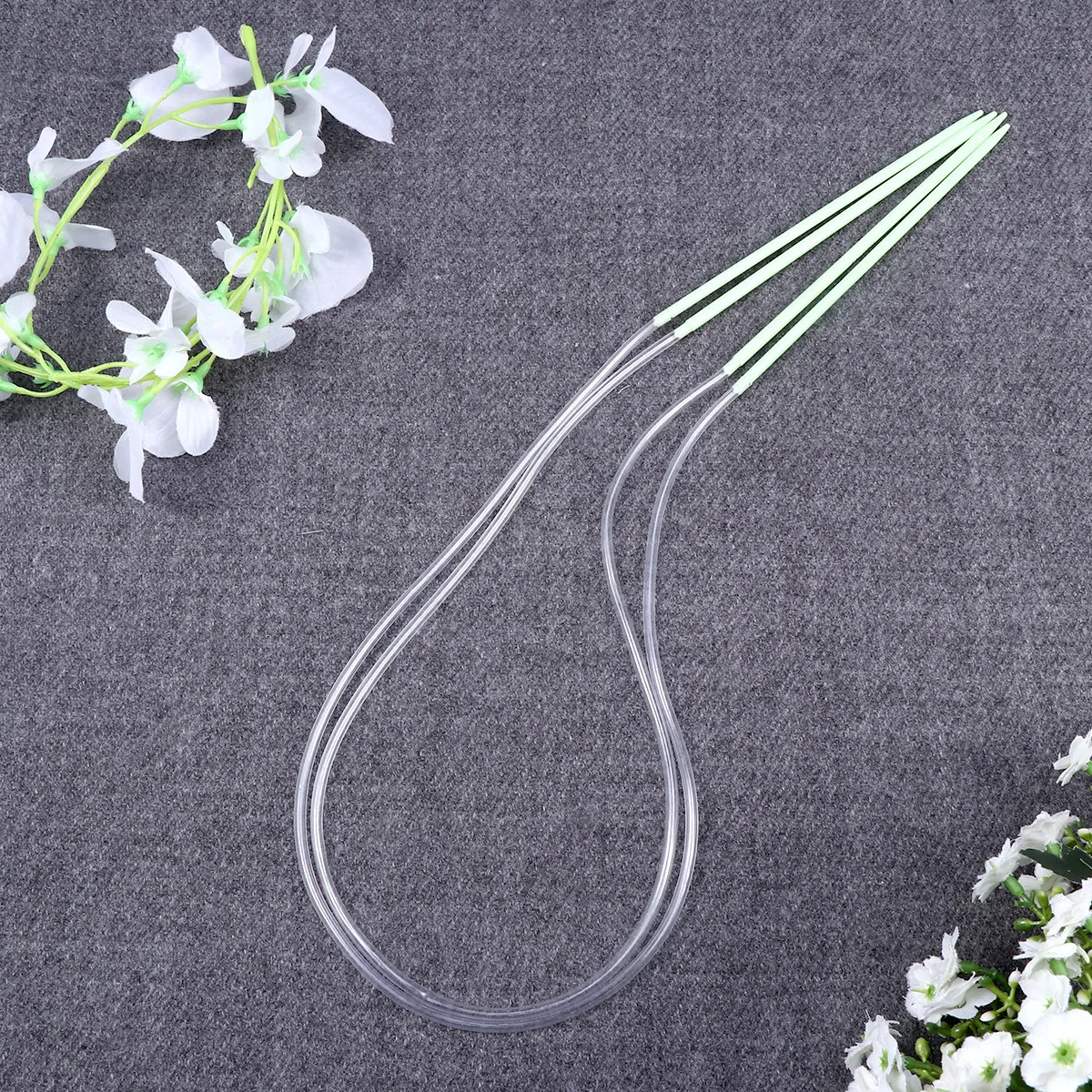 

12Pcs 80Cm Circular Knitting Needles Set 3.5mm-12.0mm 12 Sizes Colorful Tube ABS Plastic Lightweight Smooth Surface Knitting