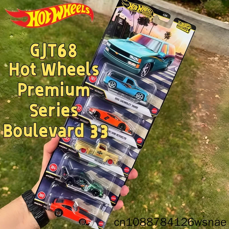 GJT68 Hot Wheels Premium Series Boulevard BMW M3 GT2 Lamborghini Revuelto Ford F1 Vehicle Diecast Car Model Collection For Fans